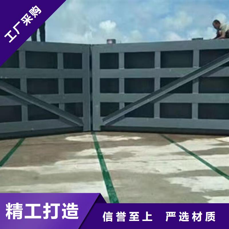 钢坝闸门景观钢闸门一周内发货