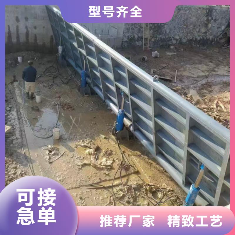 钢坝闸门液压折叠坝价格透明
