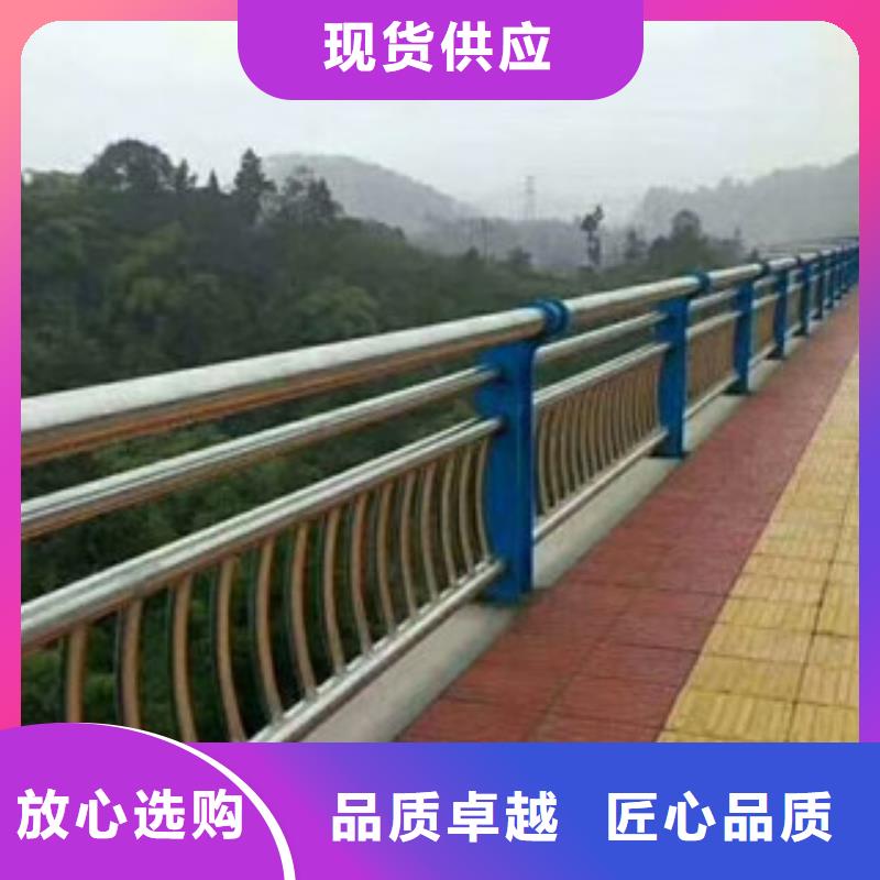 不锈钢复合管护栏桥梁防撞立柱安装简单