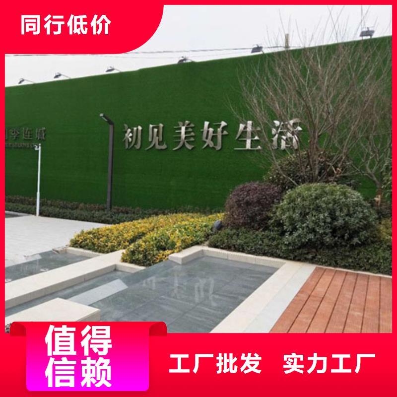 草坪围挡-假草皮围挡实力厂商