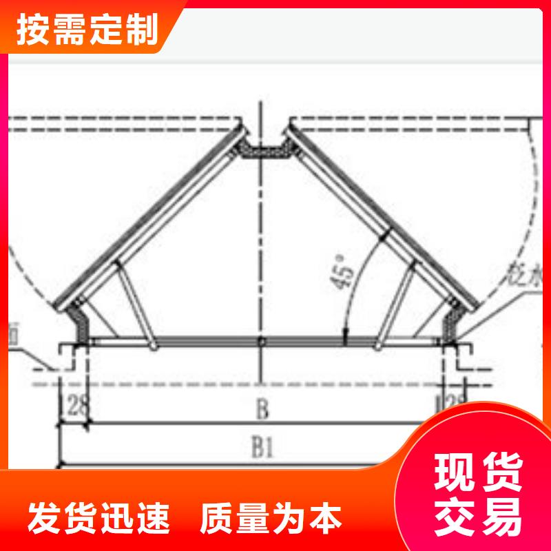 一字型天窗6米口炼钢厂通风天窗材质实在