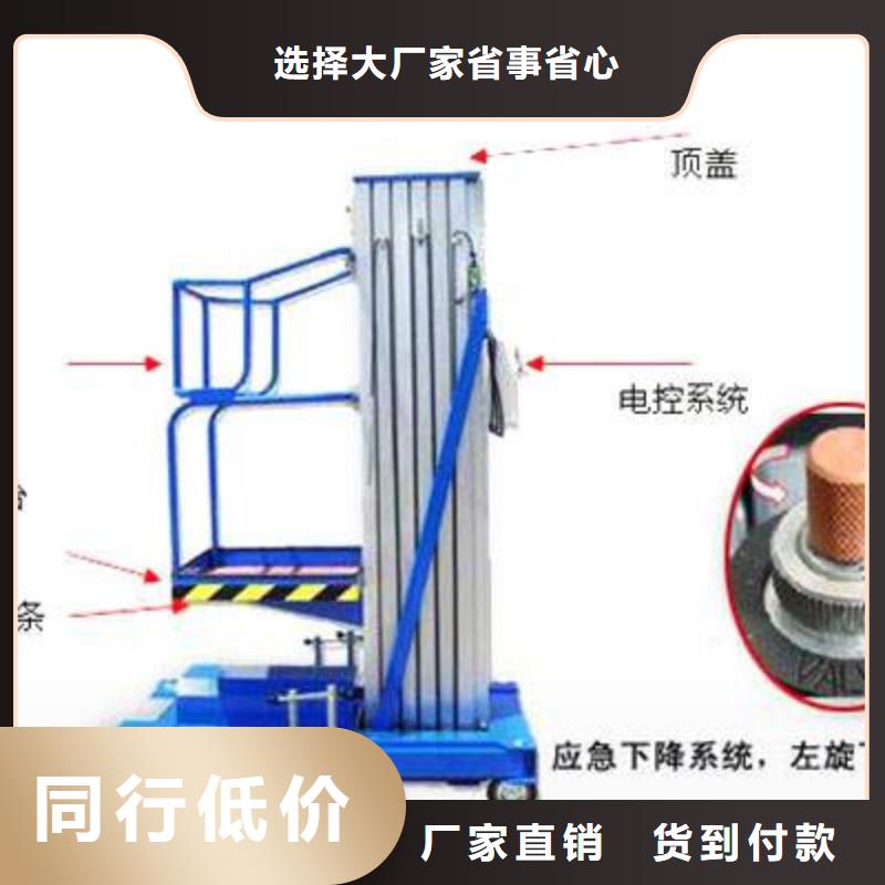 货物升降平台-俯仰式简易升降车库专业设计