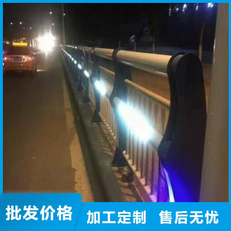 不锈钢桥梁护栏不锈钢复合管栏杆厂家现货充足