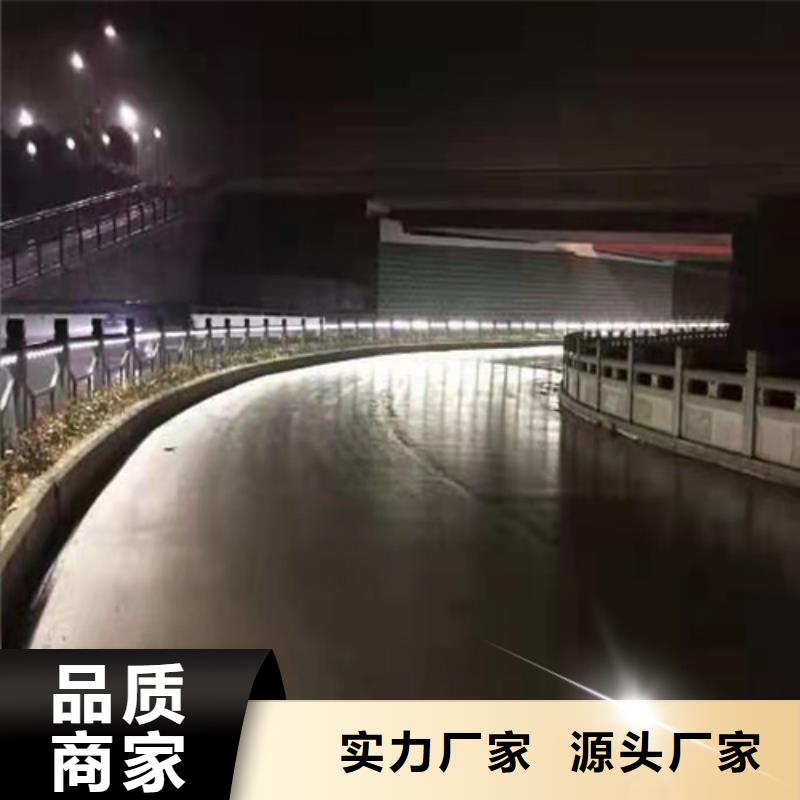 不锈钢桥梁防撞护栏河道景观灯光护栏不锈钢绳索护栏供应采购