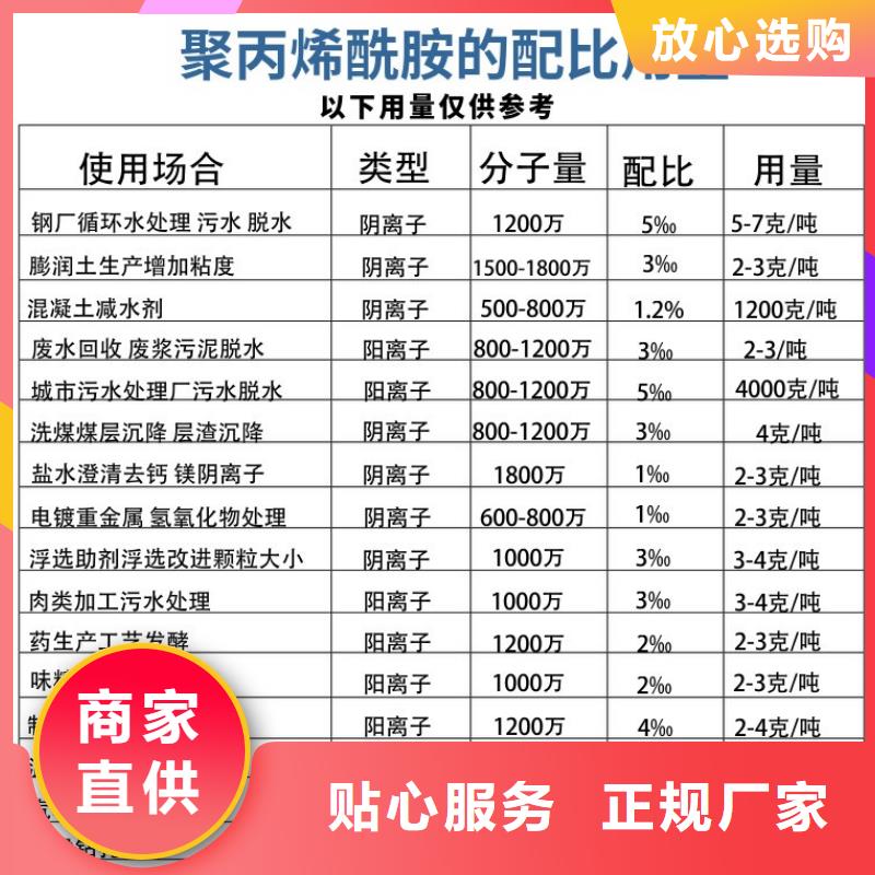 阴离子聚丙烯酰胺一一水处理材料有限公司