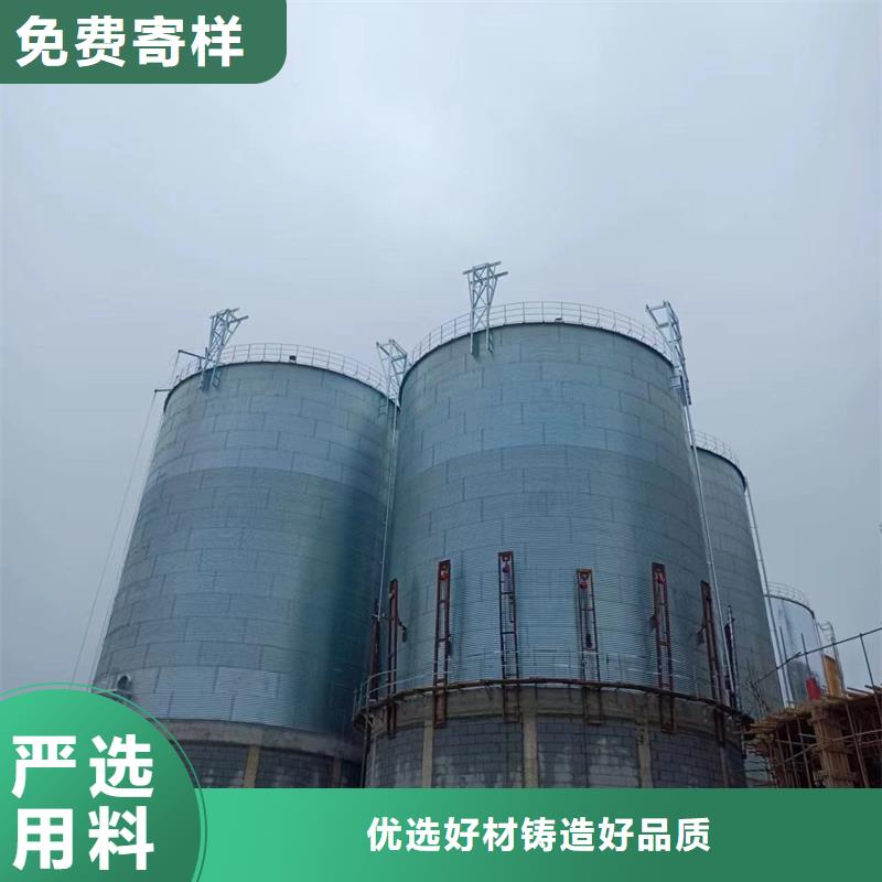 立筒装配式粮仓厂家-可来厂参观