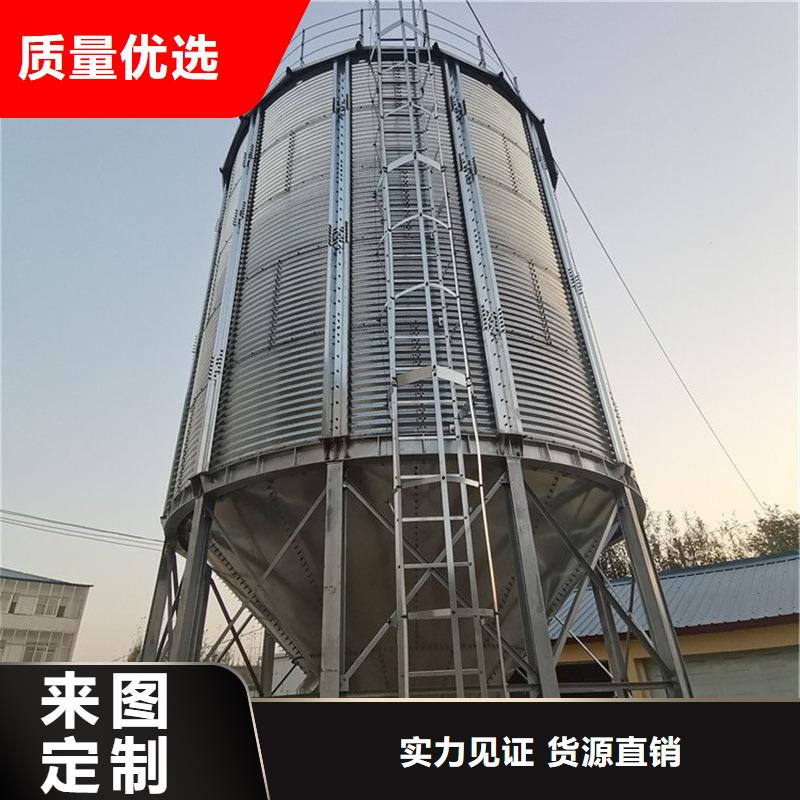 可定制的装配式粮仓钢板仓本地厂家
