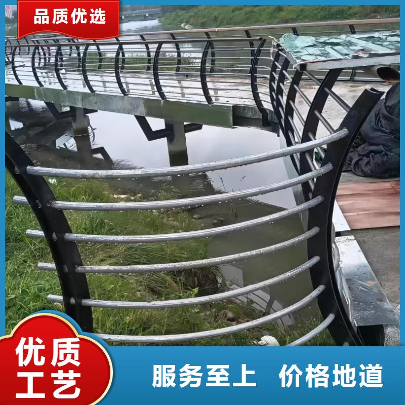 灯光河道护栏栏杆河道景观铁艺栏杆定制厂家