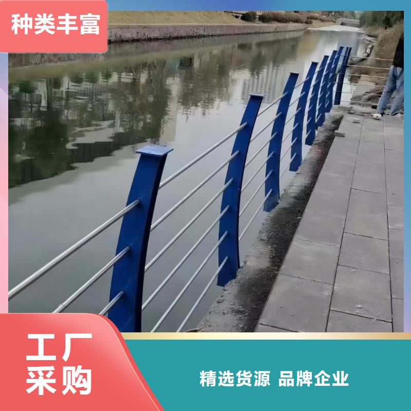 昌江县河道安全隔离栏不锈钢复合管河道护栏销售公司