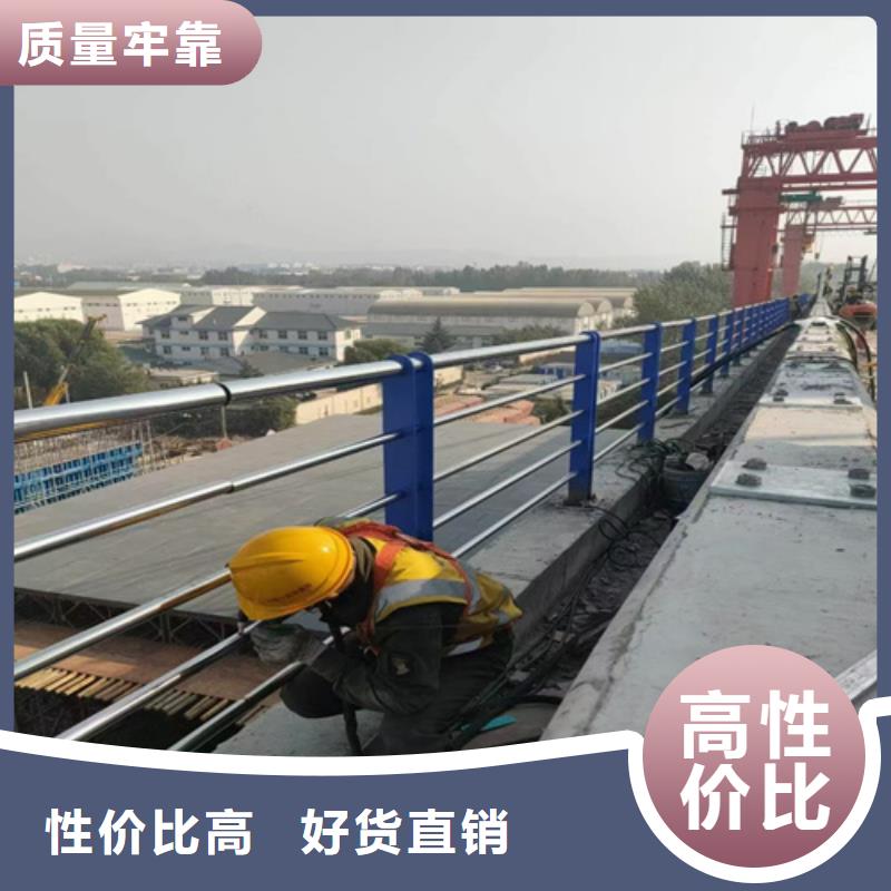 桥梁护栏M型防撞护栏生产安装