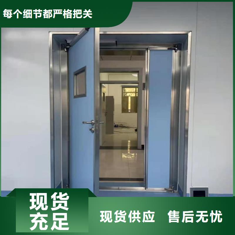 手动双开铅门-厂家直供