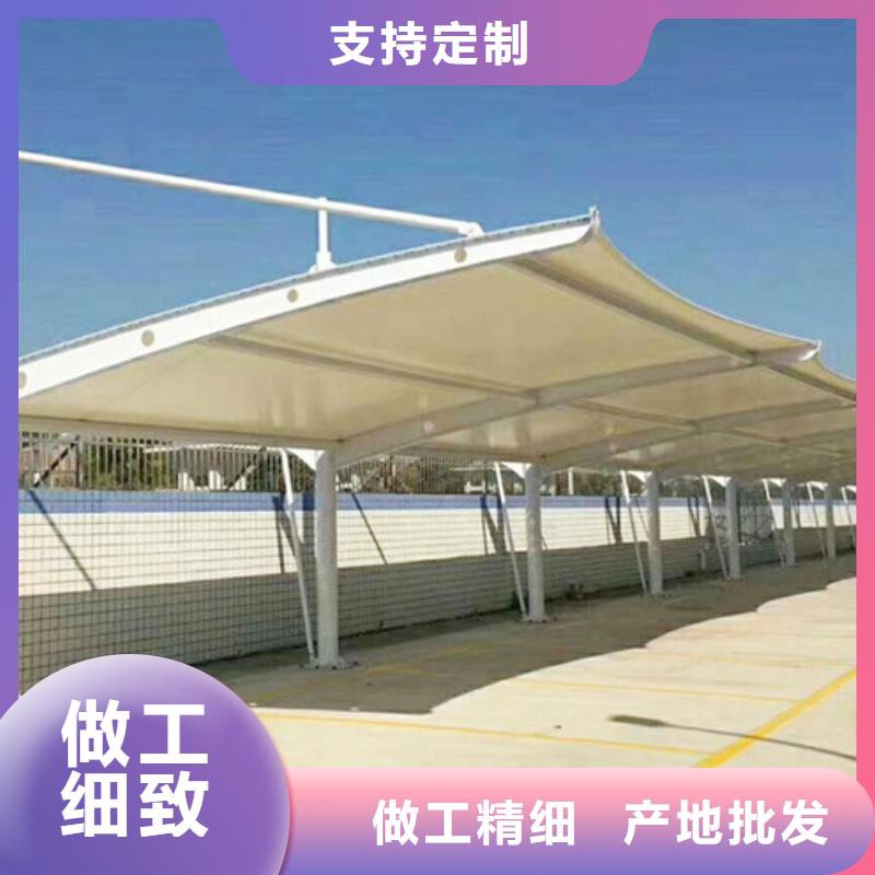 自行车停车棚社区宣传栏用心做产品