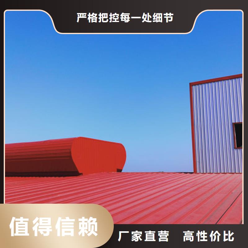 4型通风天窗剖面图（屋脊天窗）