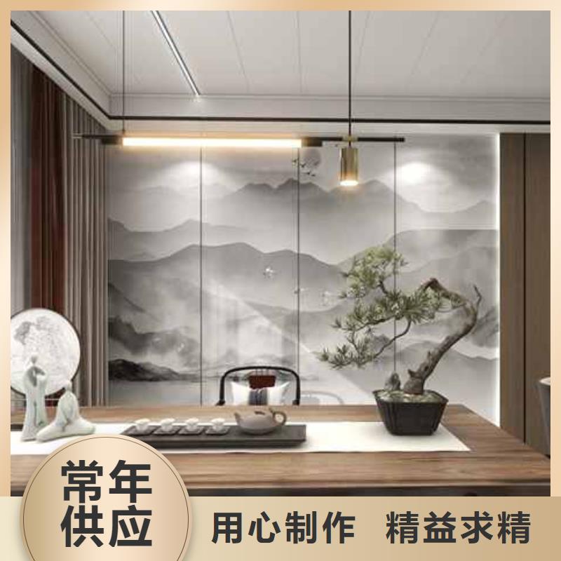 竹木纤维集成墙板金属成品天沟优质货源
