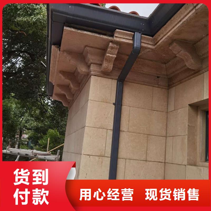 白灰色彩钢雨水管上门服务