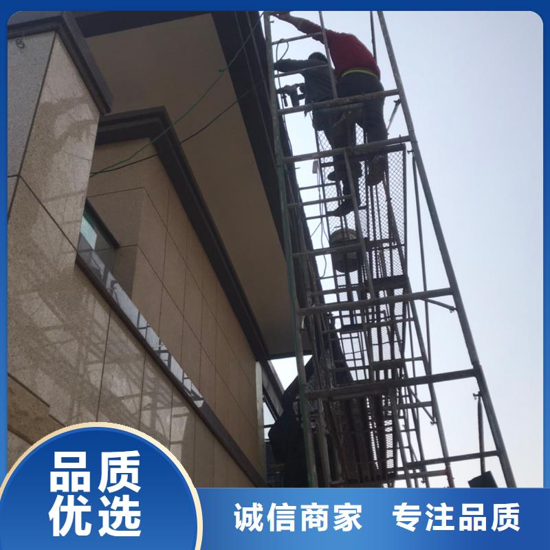 白灰色彩钢雨水管批发价