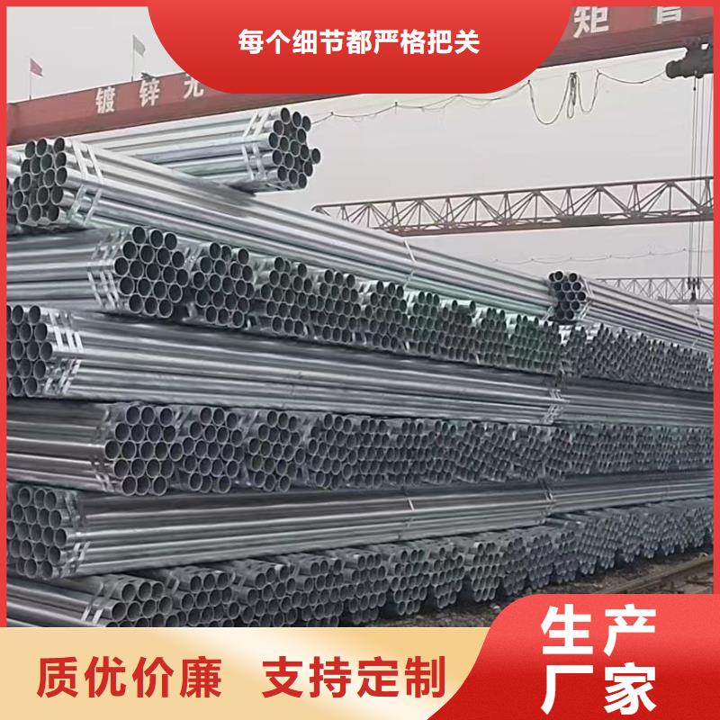 正大热镀锌管多少钱一米