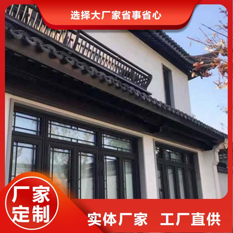 古建亭廊古铜色回廊建筑严选材质