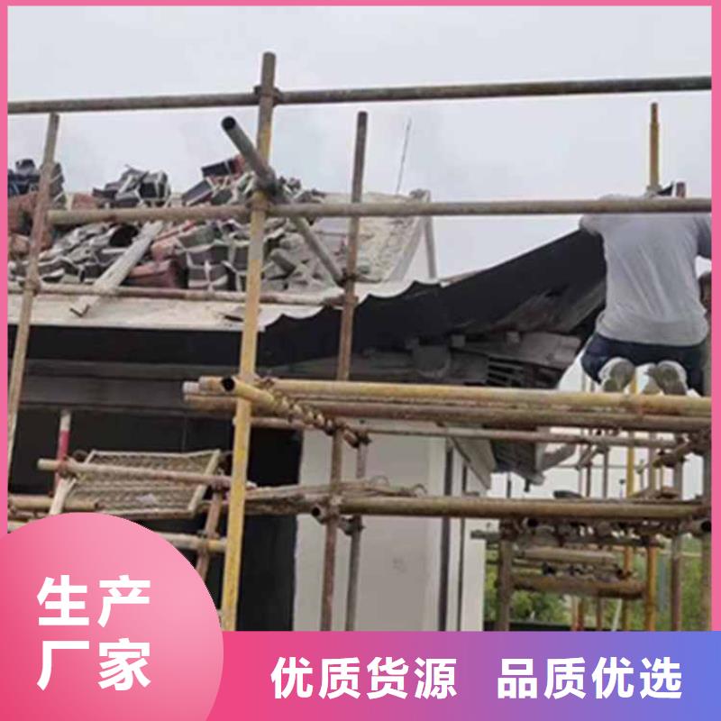 古建亭廊铝代木园林厂家品控严格