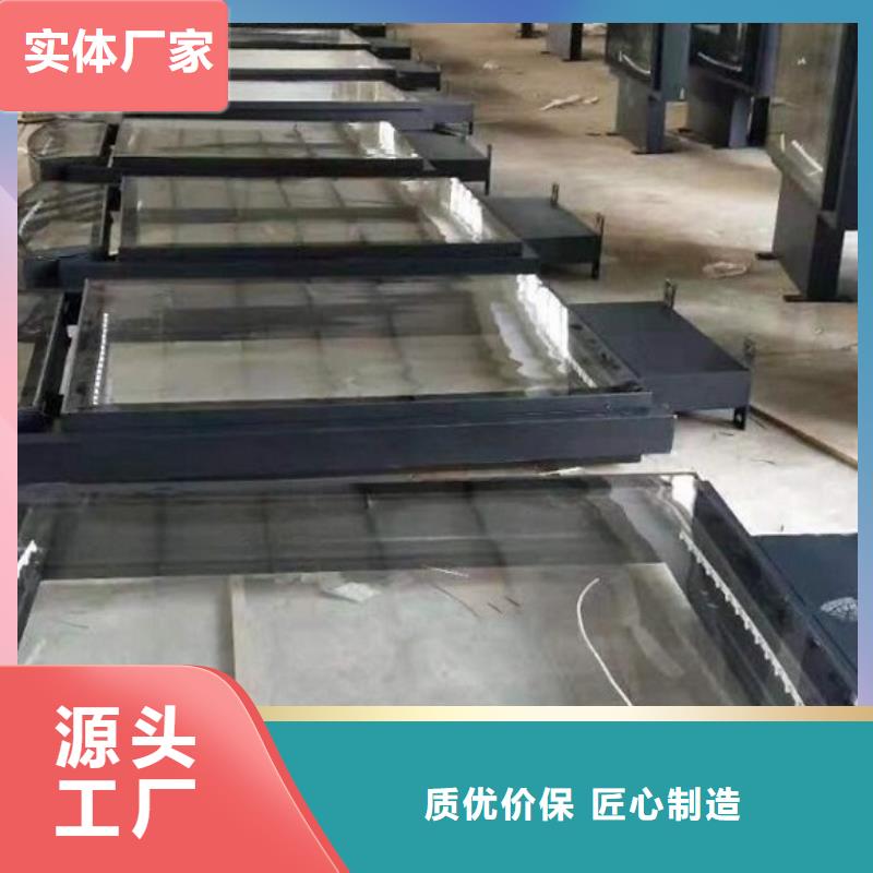 不锈钢路滚动灯箱_社区阅报栏支持批发零售