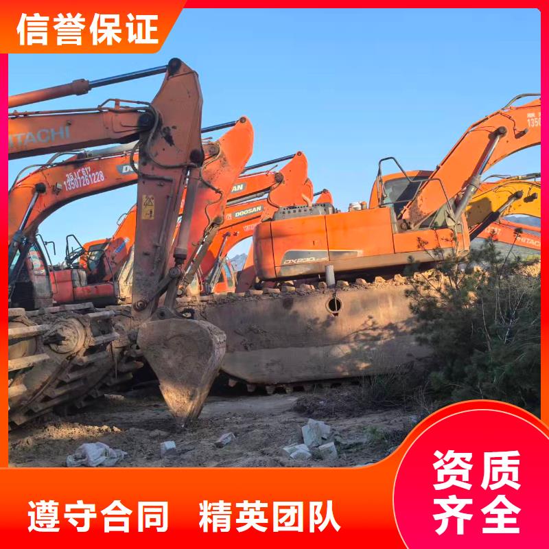 库存充足的湿地沼泽地挖掘机出租厂家