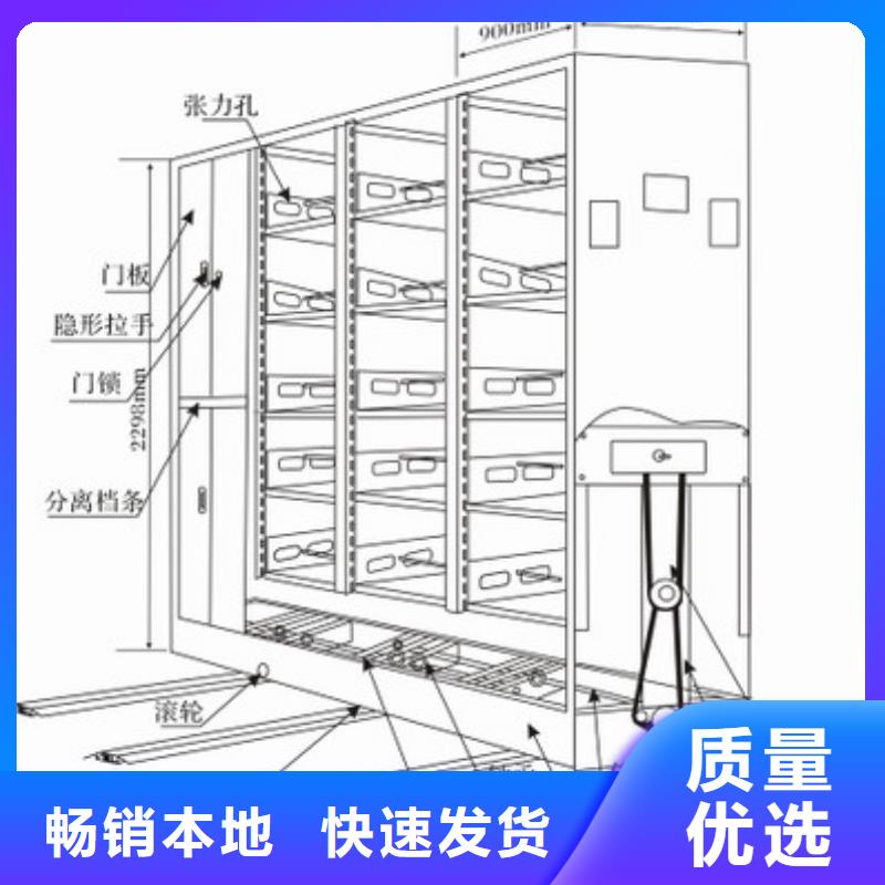 手摇式密集柜定制实体大厂西湖畔厂家