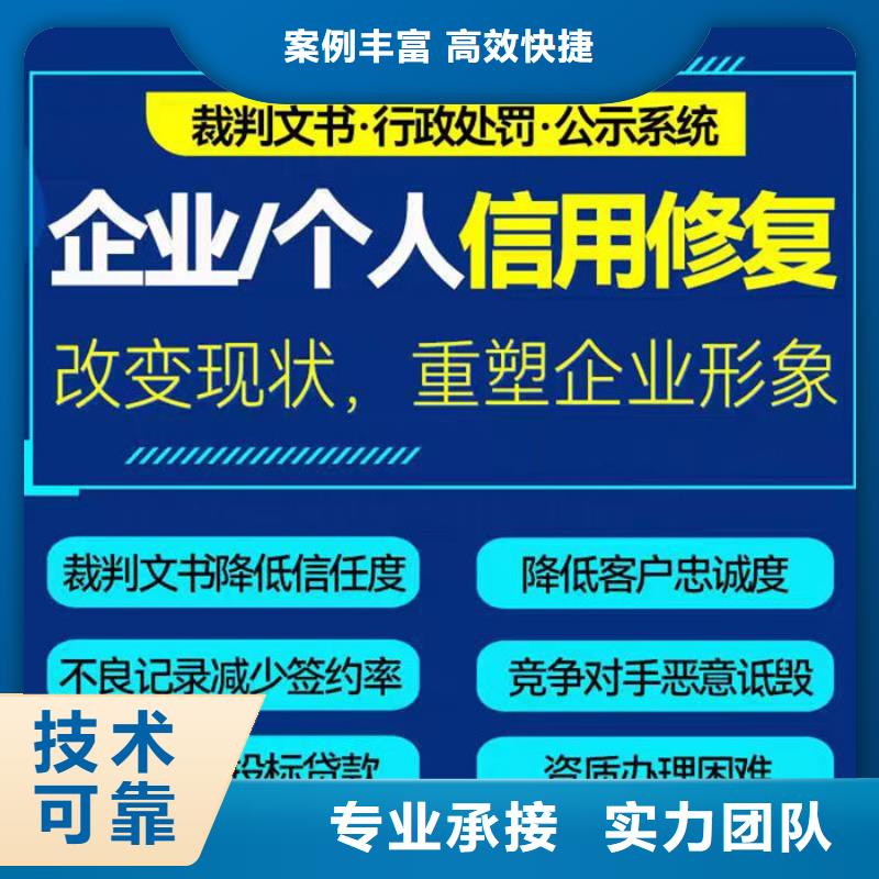 企业信用修复申请书范文模板