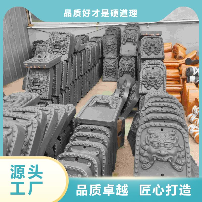 专业生产制造古建琉璃板瓦 仿古筒瓦的厂家