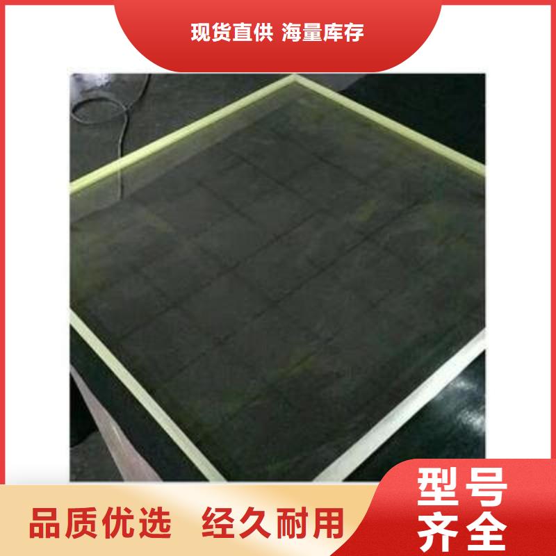 铅玻璃厂家拥有先进的设备