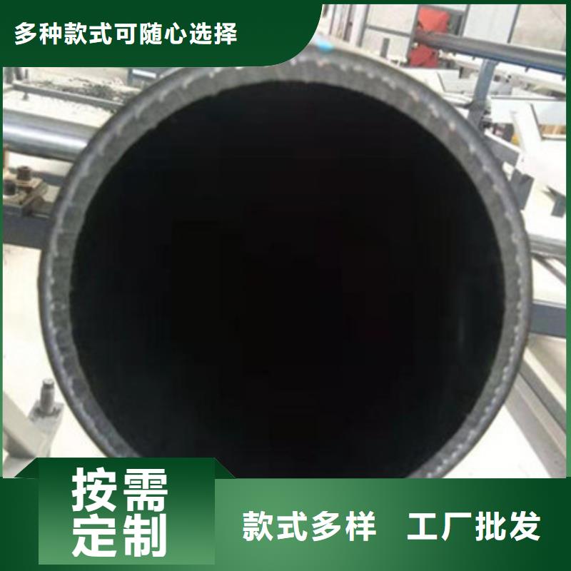 钢丝骨架管-钢带增强螺旋波纹管质量看得见