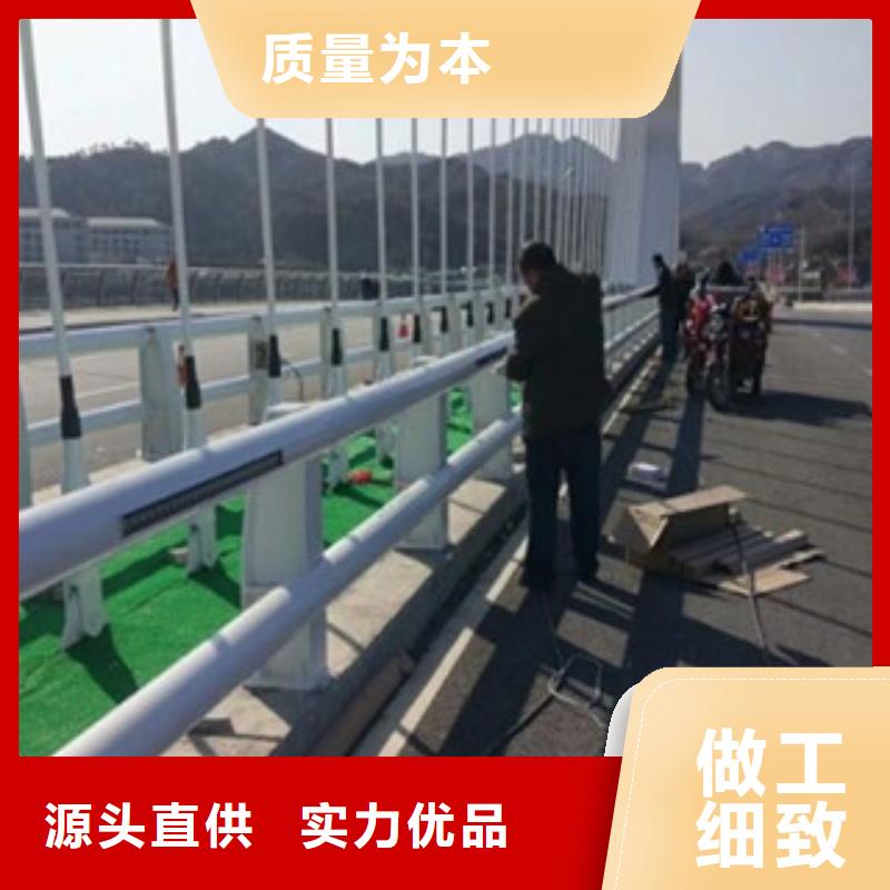 桥梁道路隔离护栏不锈钢桥梁护栏工程施工案例