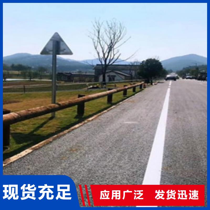 钢背木护栏,道路交通护栏品质保证实力见证