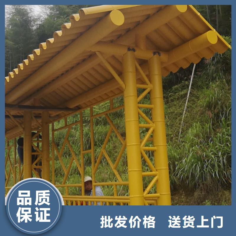 现代公交站台适用范围广滚动灯箱公交站台