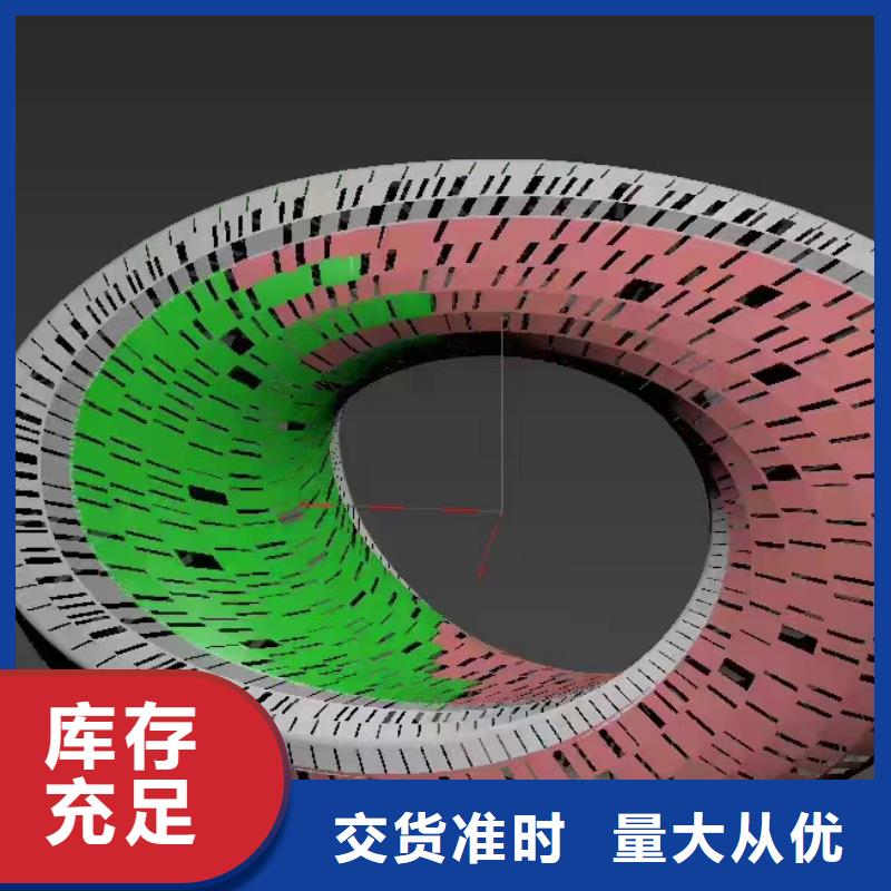 不锈钢雕塑严谨工艺精神堡垒雕塑