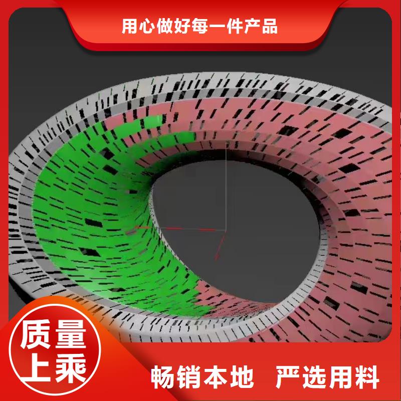 商业雕塑用好材做好产品镜面雕塑
